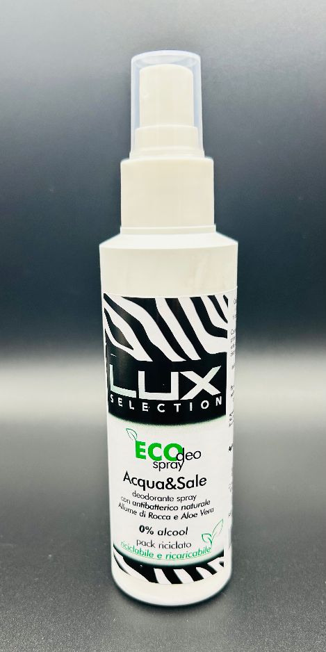 EcoDeo Spray Deodorante ACQUA e SALE  125 ml